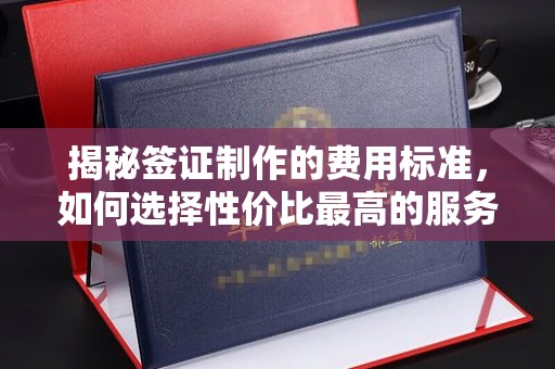 顺河揭秘签证制作的费用标准，如何选择性价比最高的服务？